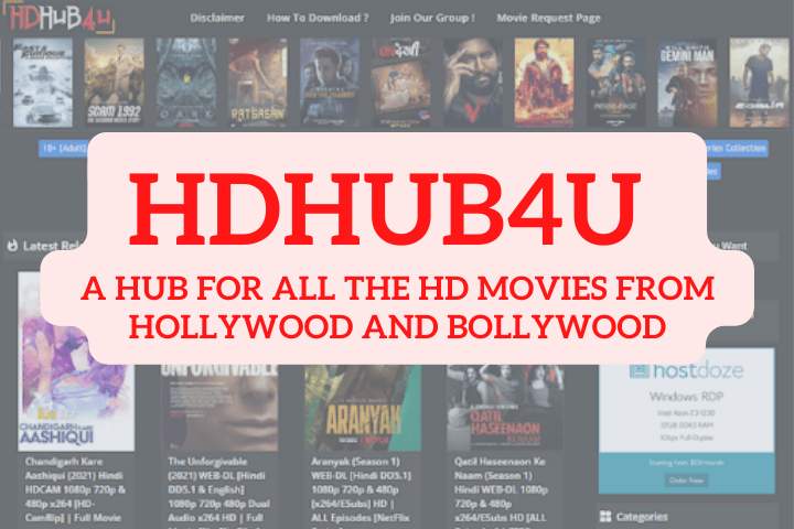 HDHUB4U – A Hub For All The HD Movies From Hollywood And Bollywood