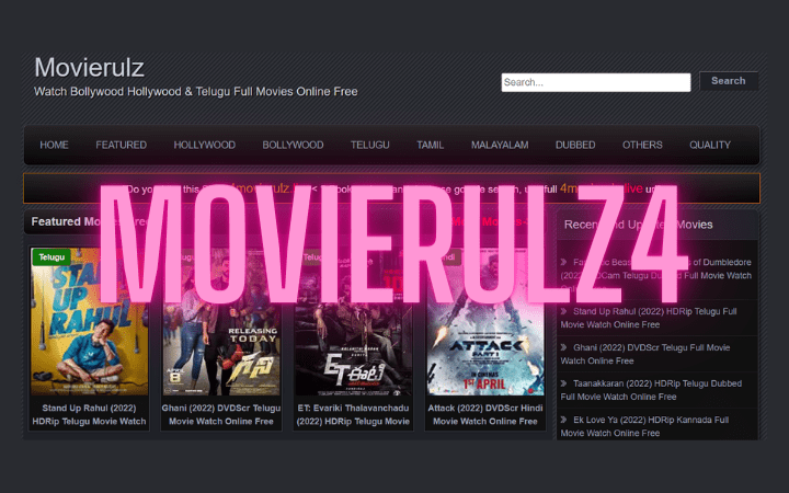 Movierulz4 – Most Searched Website For Downloading Latest HD Movies 