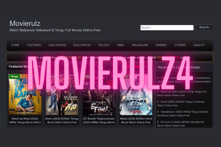 Movierulz4 – Most Searched Website For Downloading Latest HD Movies 