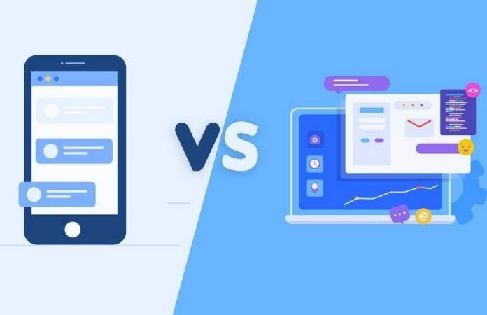 Between The Mobile App And Web App