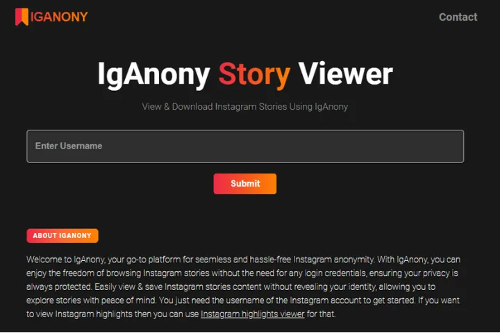 IGAnony