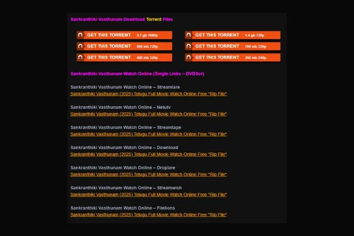 Movierulz vpn links