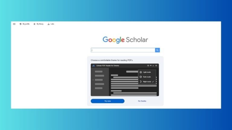 Google Scholar Search Tips