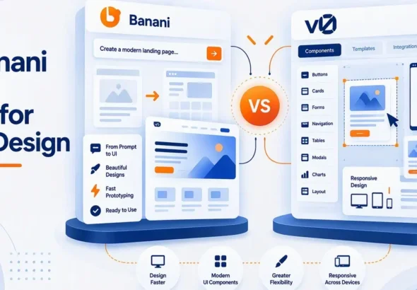 Banani vs v0 for UI Design