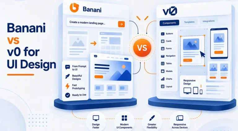 Banani vs v0 for UI Design